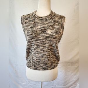 Madewell Boulier Space Dye Sweater Vest Size S